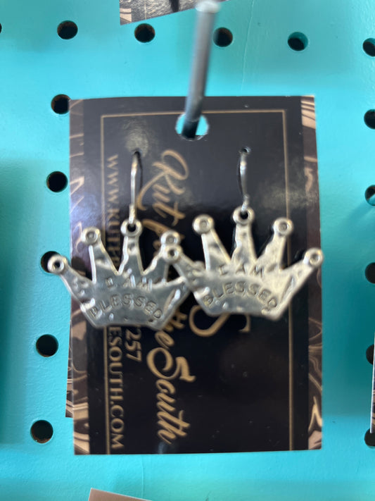 KS Blessed Crown Earrings