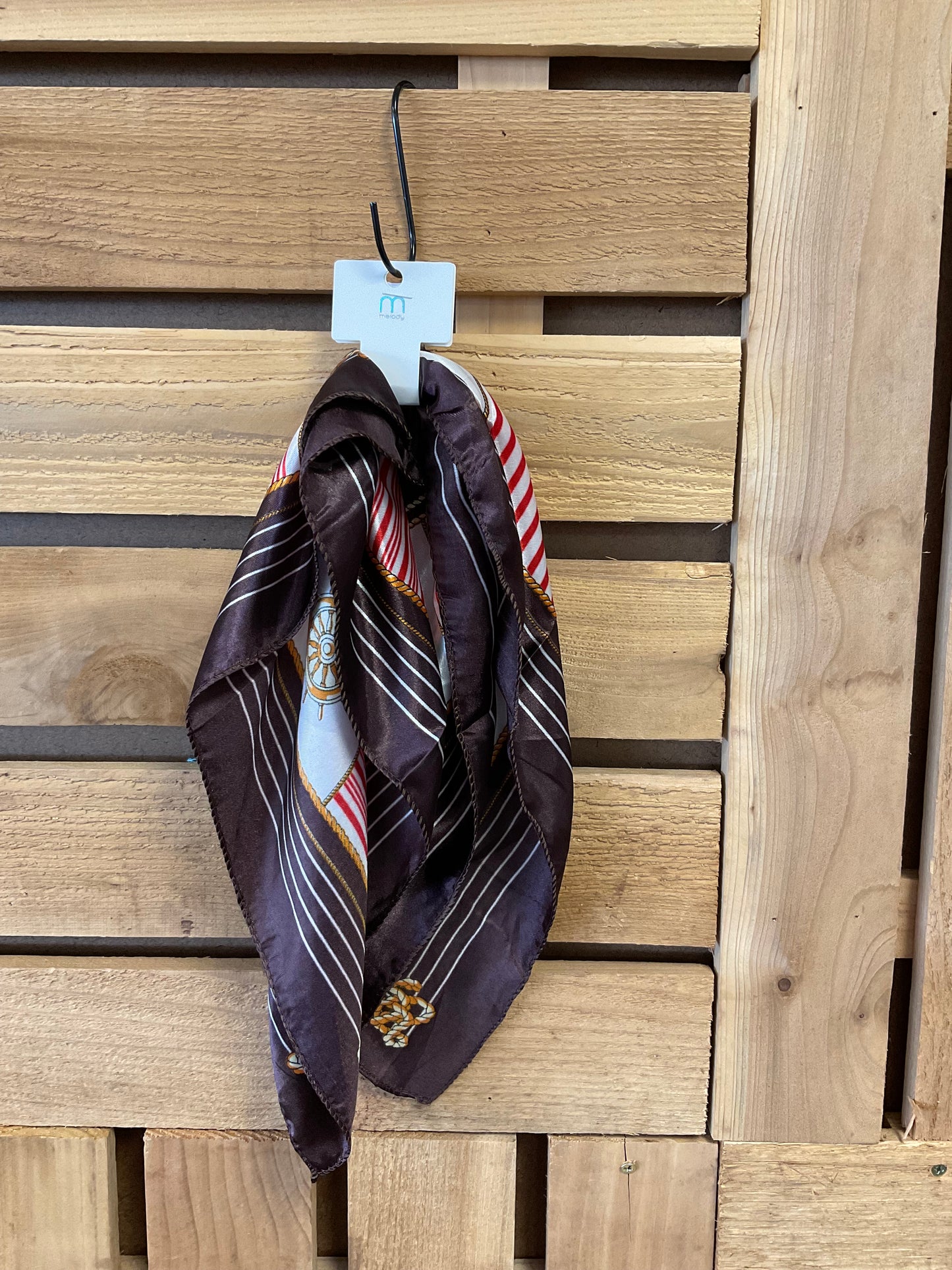 Printed Satin Scarf