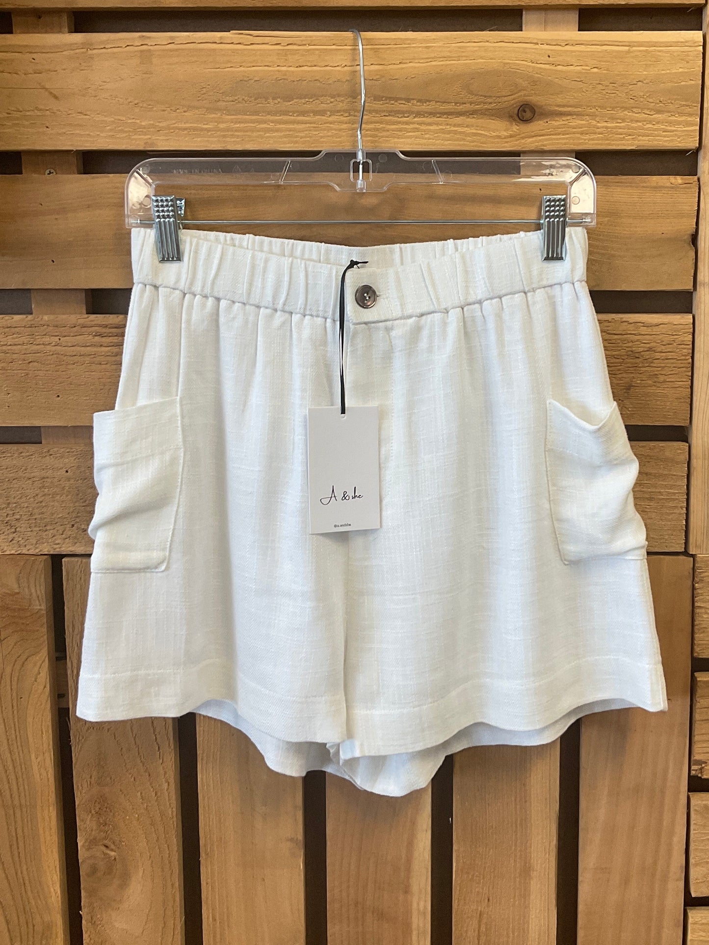 Linen Mini Shorts