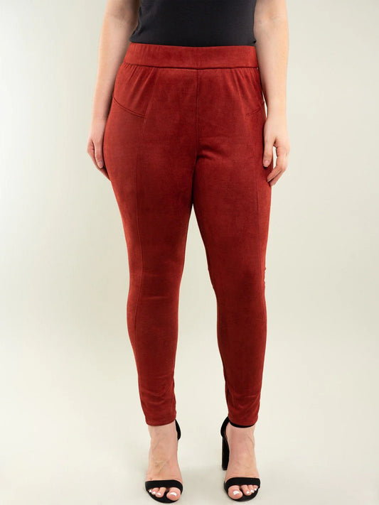 Elastic Waist Skinny Pants