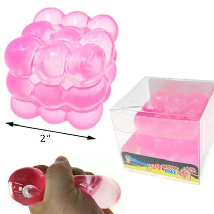 Embosssed Cube Squishy