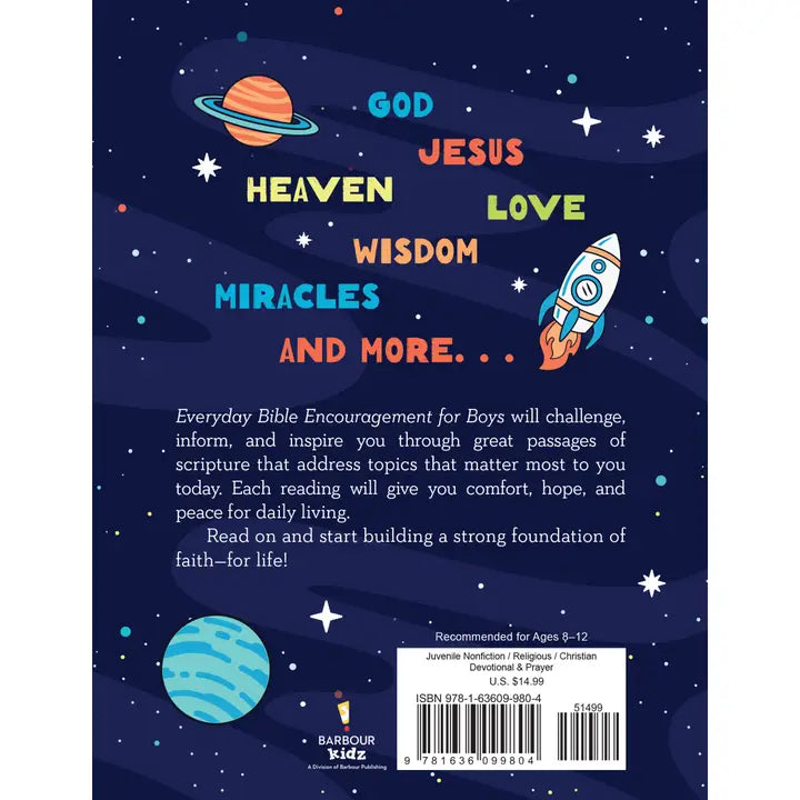 Everyday Bible Encouragement For Boys