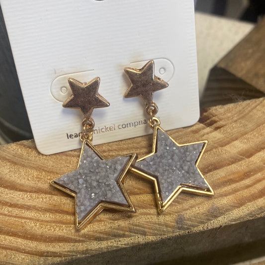 Star Of The Show Druzy Earrings