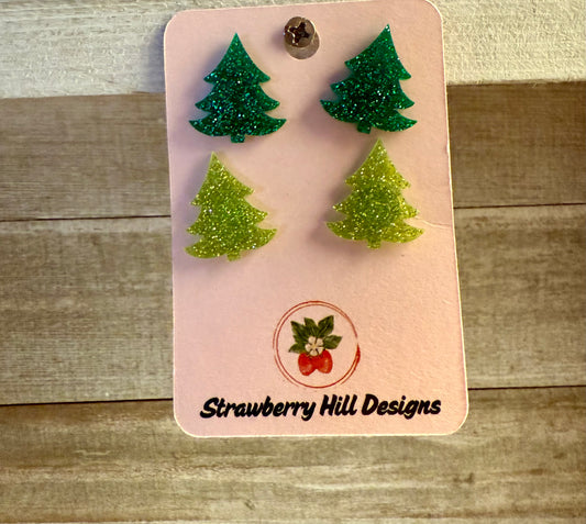 SHD Christmas Tree Studs