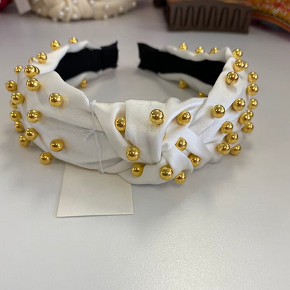 Gold Twist Headband