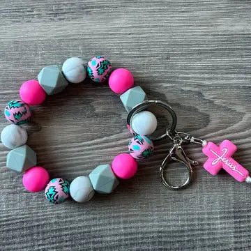 Faith Jesus Cross Wristlet