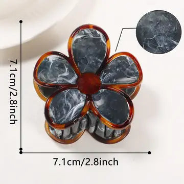 Flower Hair Claw Clip 2