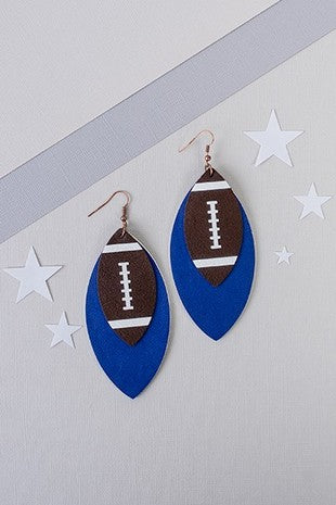 Football Earrings