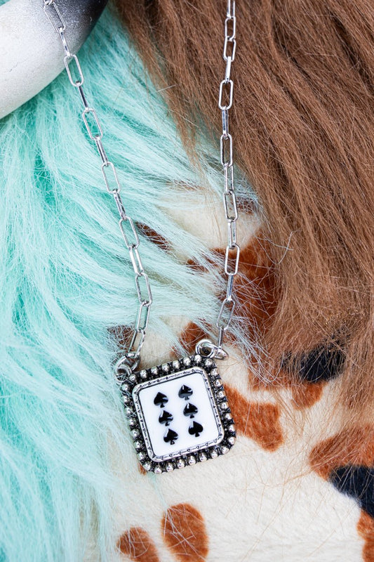 Fortune's Edge Dice Necklace