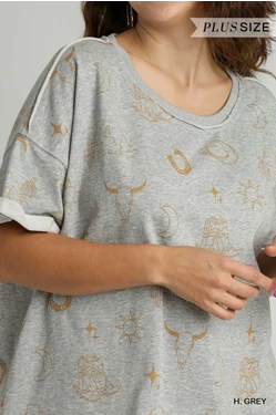 French Terry Boxy Cut Top