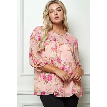 Front & Back Yoke Blouse