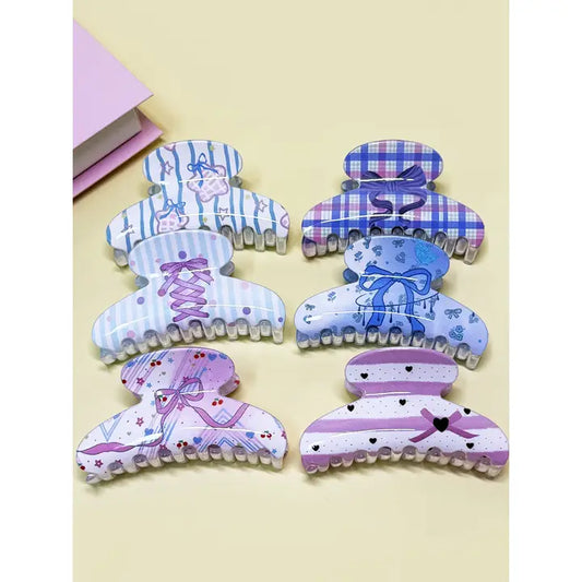 Fun Bow Theme Hair Claw Clip