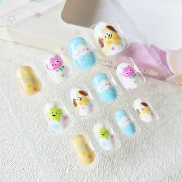 Fun Fake Kid's False Nail Tips