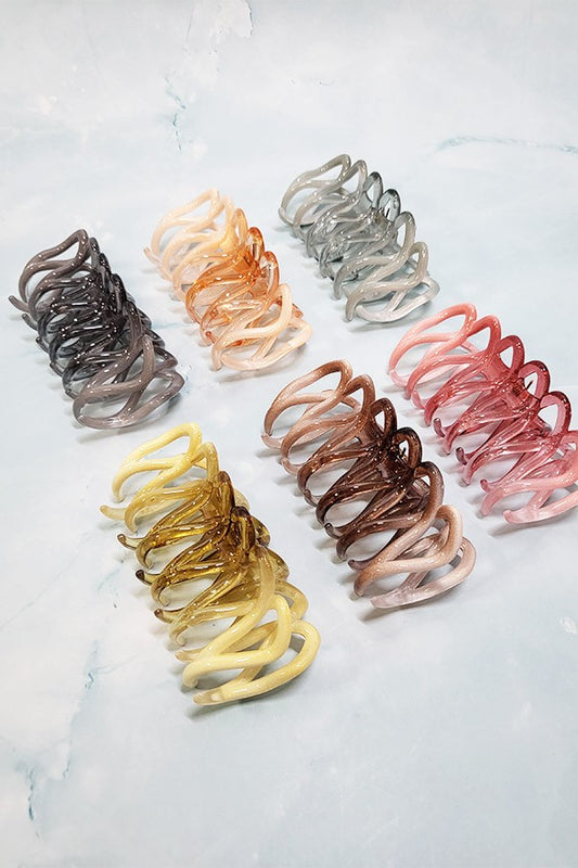 Glossy Ombre Hair Claw Clip