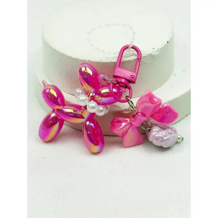 Glowy Puppy Theme Key Charm