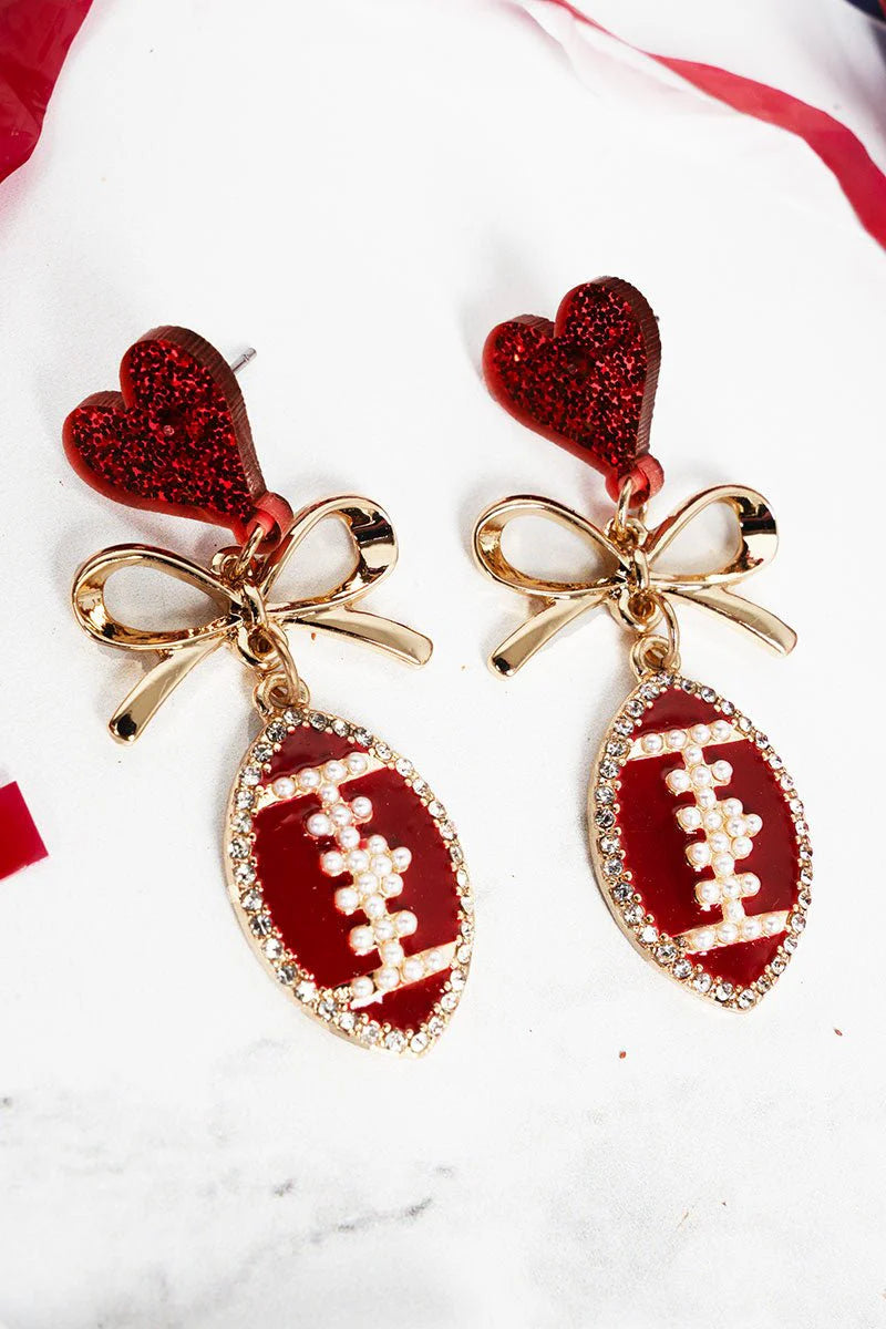 Goal Line Glam Earrings