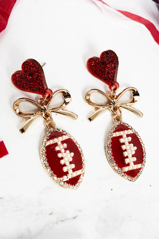 Goal Line Glam Earrings