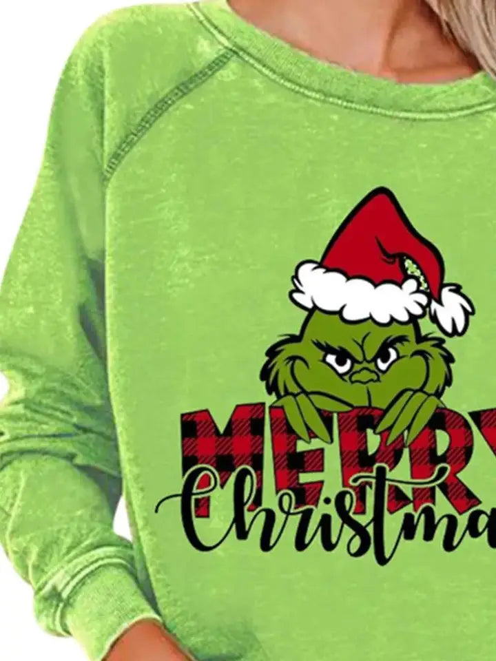 Grinch Merry Christmas Sweatshirt