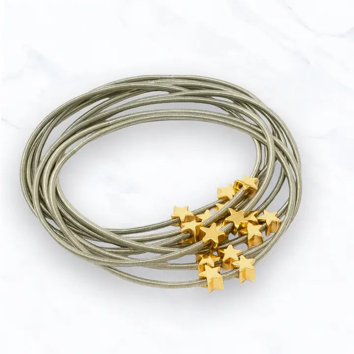 Guitar Multi String Star Bracelets