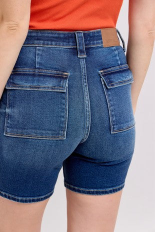 HIgh Waist Bermuda Shorts