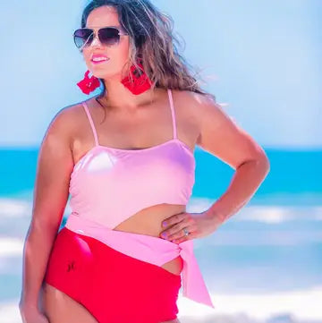 Heat Wave Tie Swimsuit