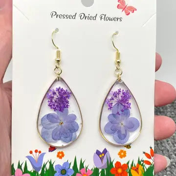 Hydrangea & Queen Anne Dangles