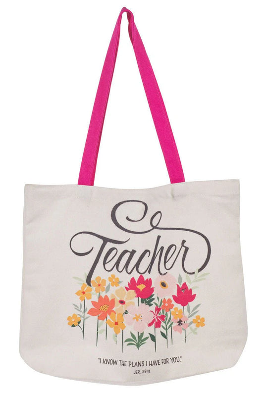 I Know The Plans Teacher Tote