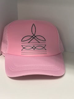 Boot Stitch Sticker Hat