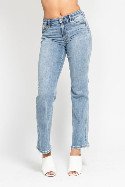 JB Mid Rise Yoke Dad Jean