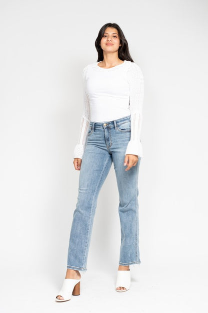 JB Mid Rise Yoke Dad Jean