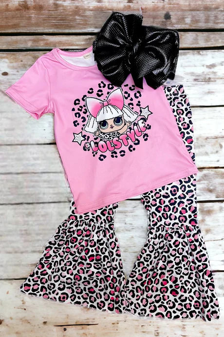 Kids Lol Style Bell Bottoms Set