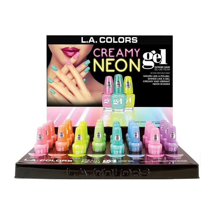 La Color Cream Neon Gel  Polish