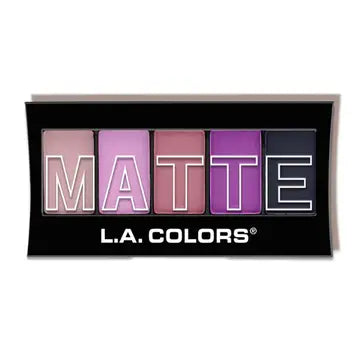 La Colors 5 Color Matte Eyeshadow