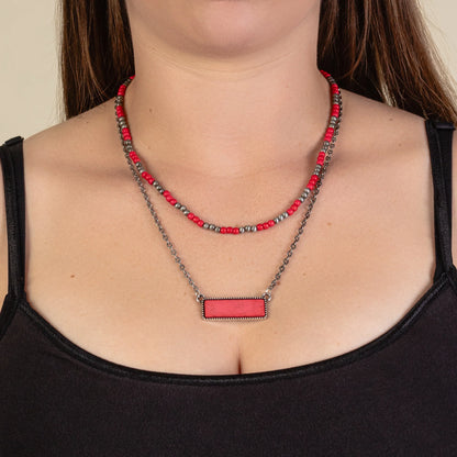 Layered Squash Blossom Necklace