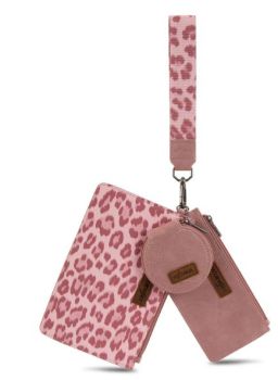 Leo Dual Pouch Wristlet