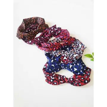 Leopard Print Head Wrap