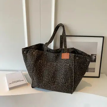 Leopard Print Shoulder Bag