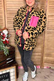 Leopard Sherpa Jacket