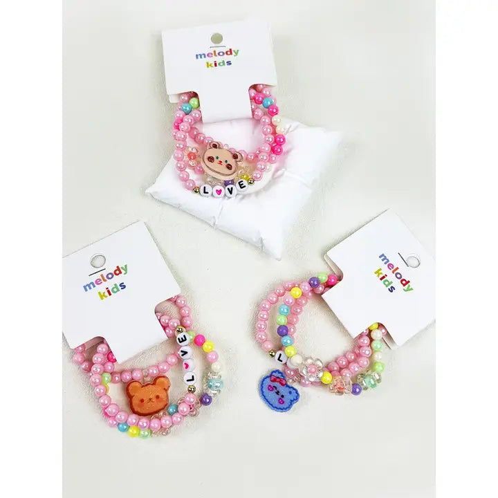 Love & Bear Bracelet Set