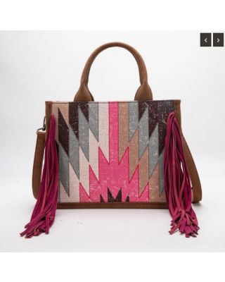 MW Aztec Fringe Carry Tote