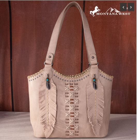 MW Feather Collection CC Tote