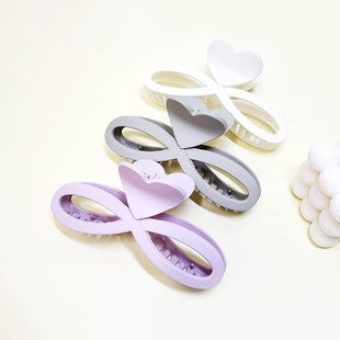 Matte Infinity Hair Claw Clip - 5"