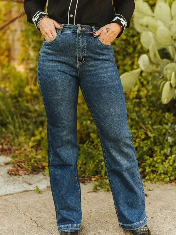 Mid Rise Classic Jeans
