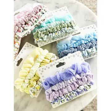 Mixed Scrunchie 4pc Set