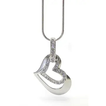 N - Crystal Dual Heart