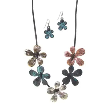 N - Multi Color Flower Set