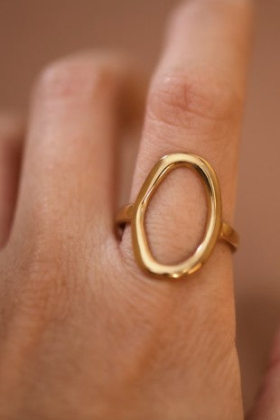 Non-Tarnish Adjustable Ring