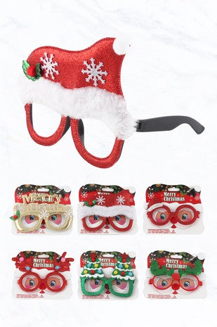 Novelty Glasses - Christmas