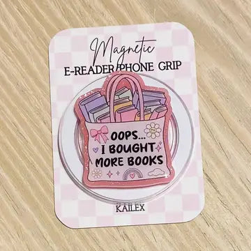 Oops I Bought More Books Phone Grip