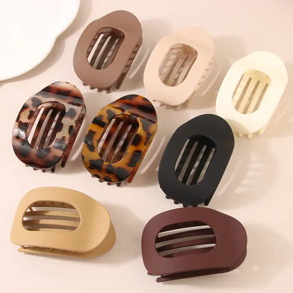 Oval Flat Hair Clip